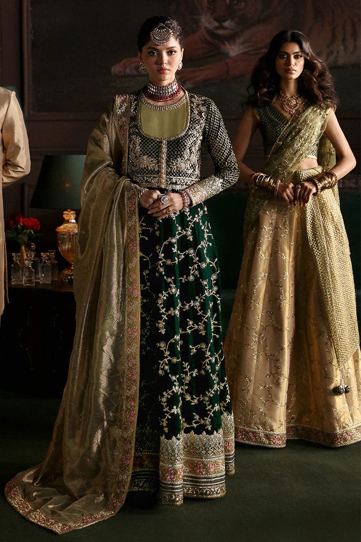 Mushq Nilofuer Unstitched Velvet-Shahinaz