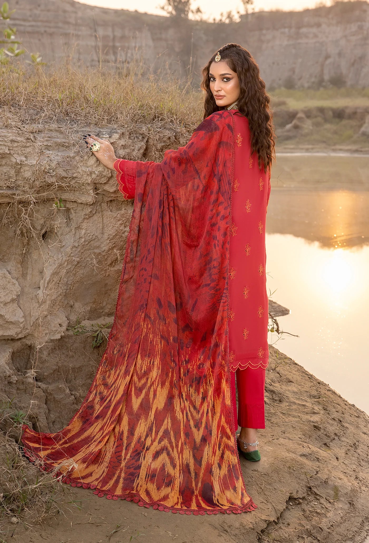 Adan's Libas Lawn by Hafsah Zia 5527