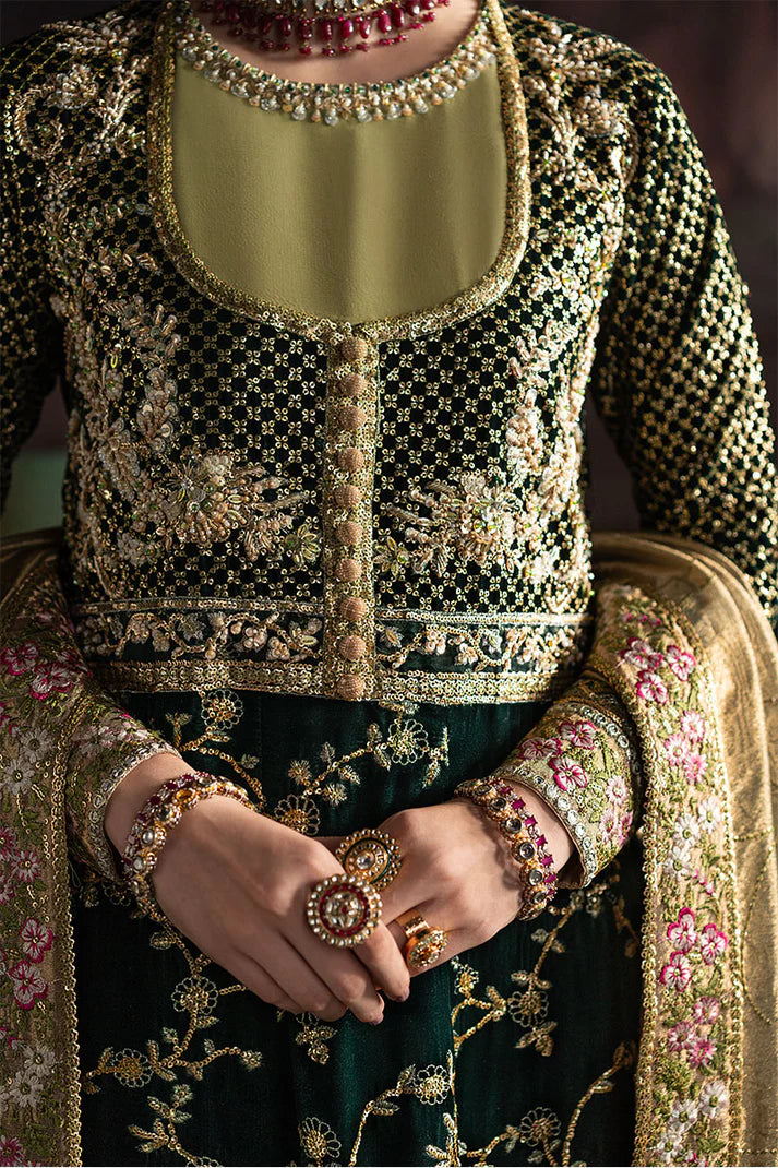 Mushq Nilofuer Unstitched Velvet-Shahinaz