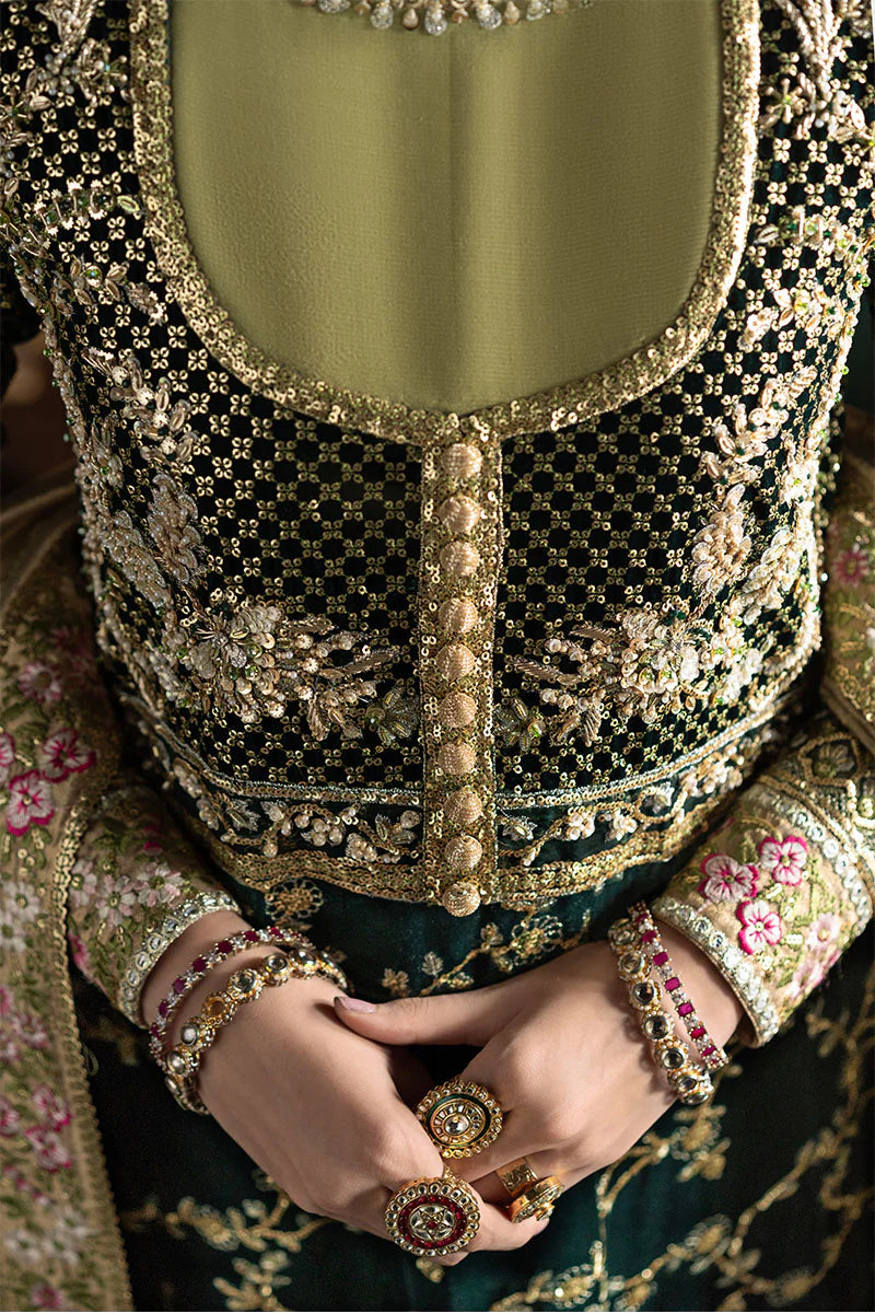 Mushq Nilofuer Unstitched Velvet-Shahinaz