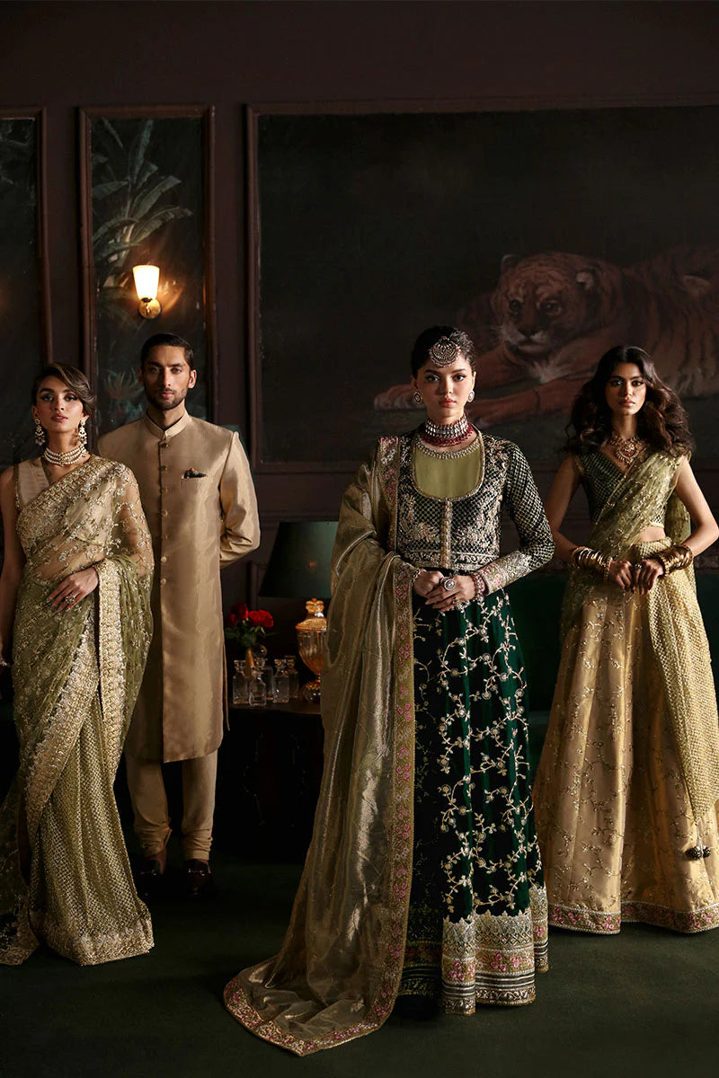 Mushq Nilofuer Unstitched Velvet-Shahinaz